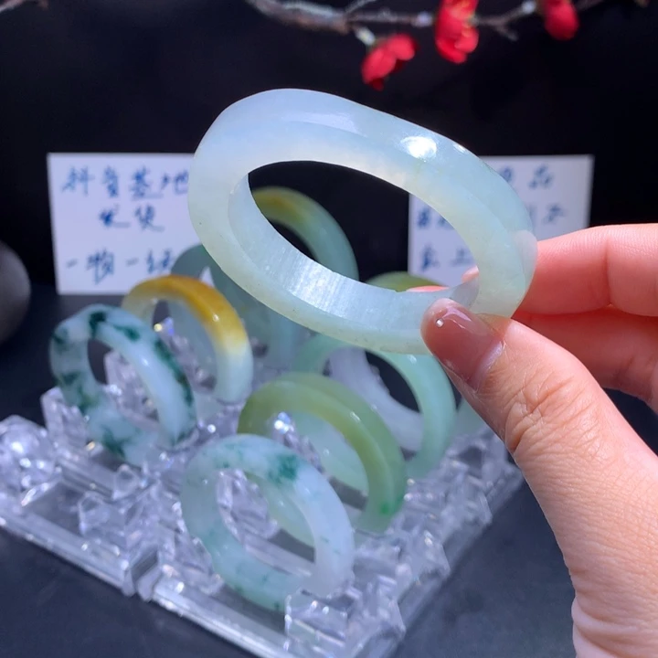 定制翡翠未镶嵌50-53正圈
