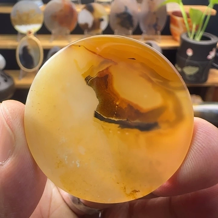 玛瑙/玉髓吊坠(不含链)未镶嵌