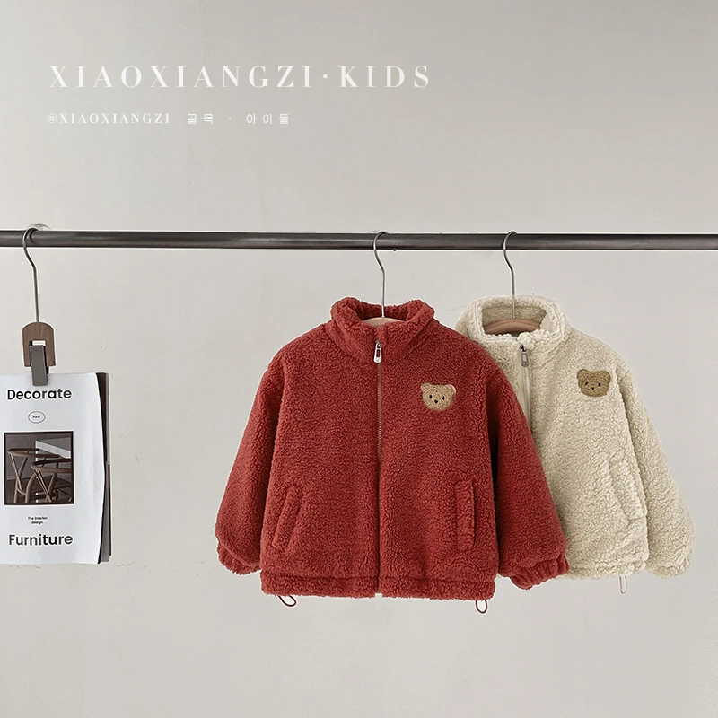 冬装儿童个性时尚两色保暖立领外套YY8024-QQQQ