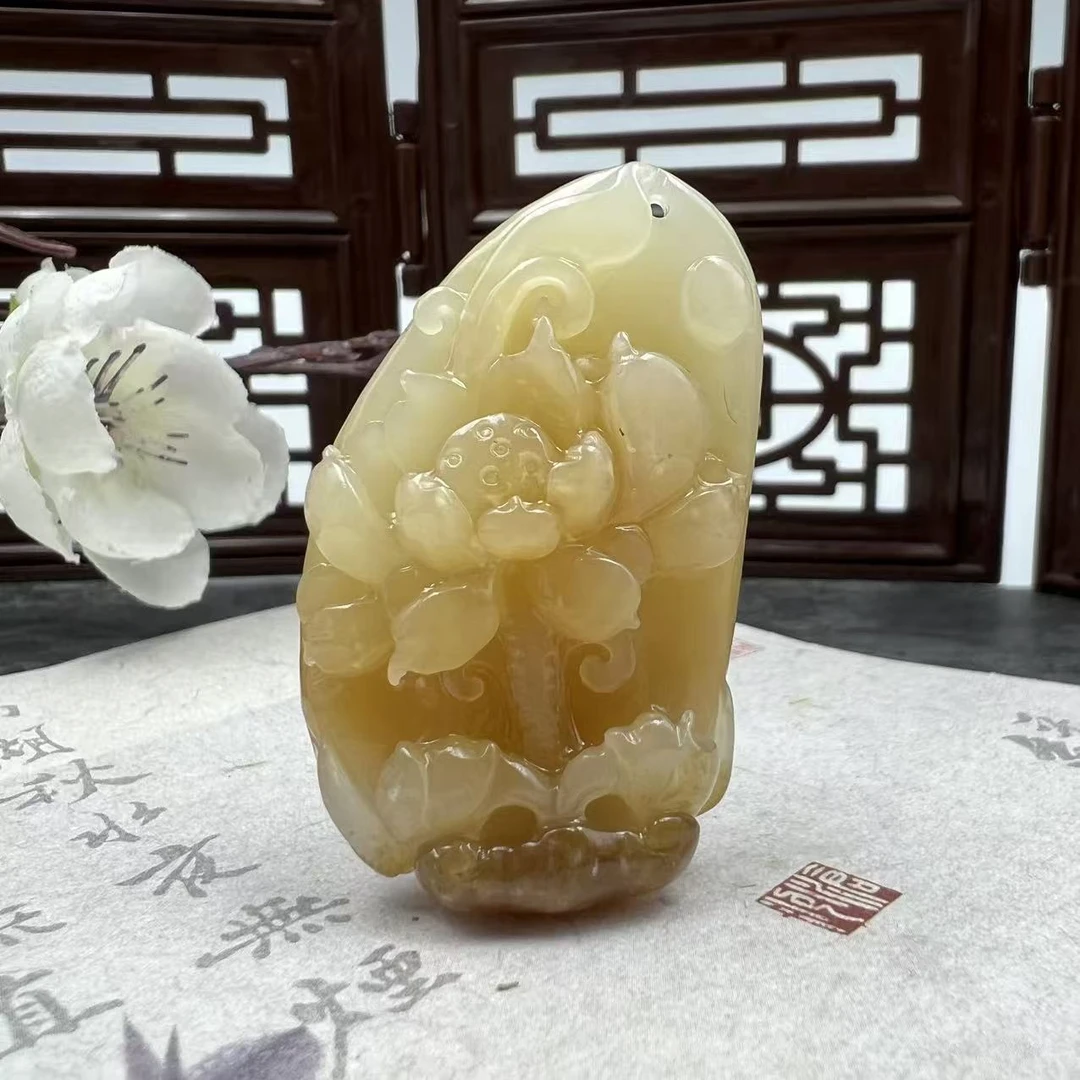 A1202 和田玉吊坠 GS1413094