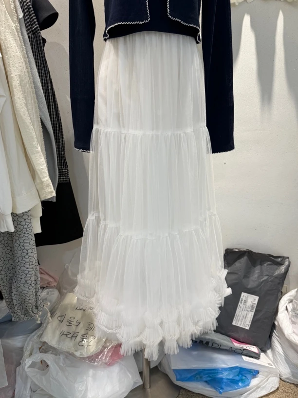 【NO退NO换】狮子姐姐推荐纱纱长裙蓬蓬裙裙长89