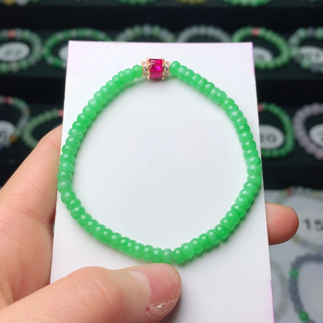 翡翠未镶嵌手链翡翠