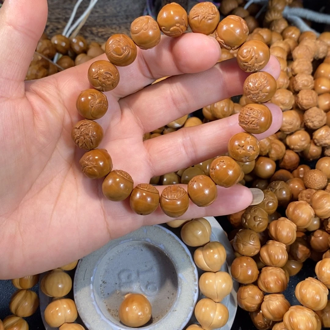 猴头核桃手串反油七龙珠
