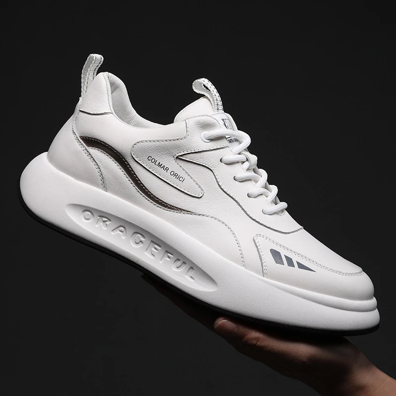 2025秋冬新款轻便低帮时尚百搭运动潮流男鞋软底透气休闲鞋子秋季