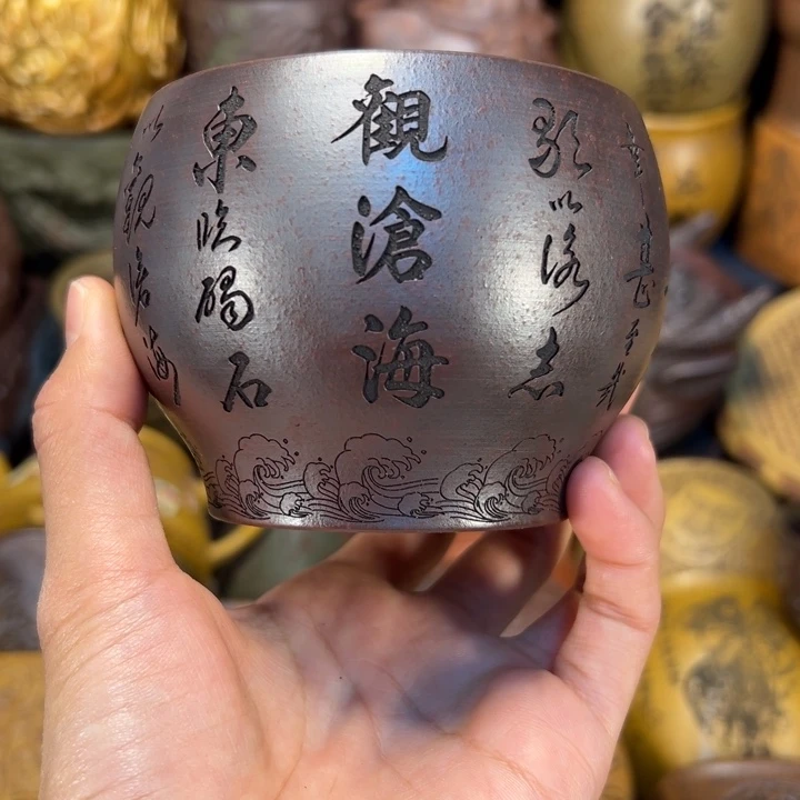 紫砂茶杯宜兴紫砂哪