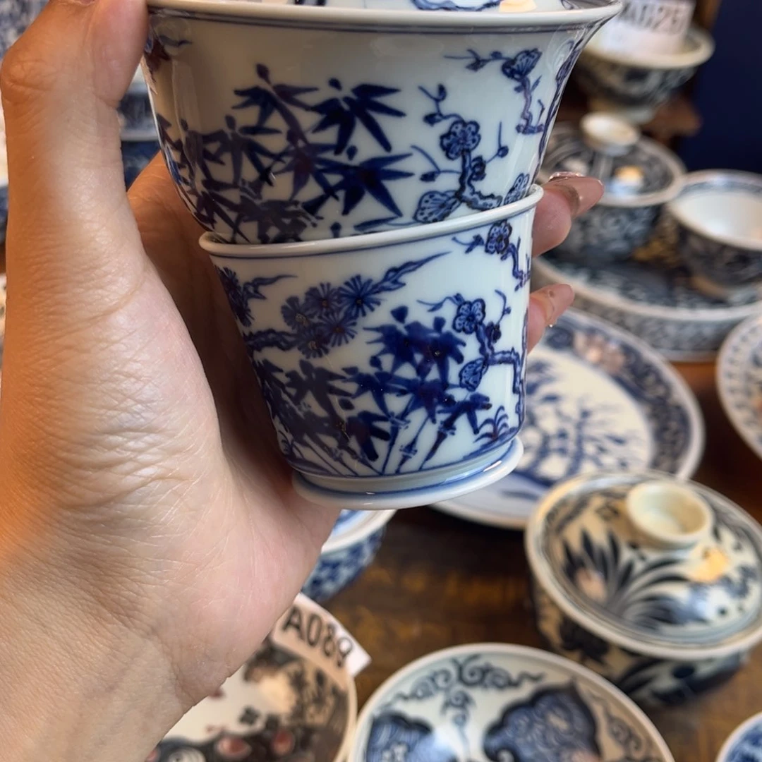 不*茶松竹梅套组微瑕微瑕
