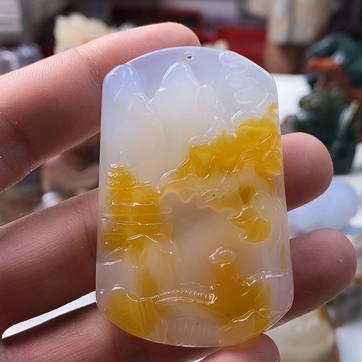 未镶嵌颈饰玛瑙/玉髓