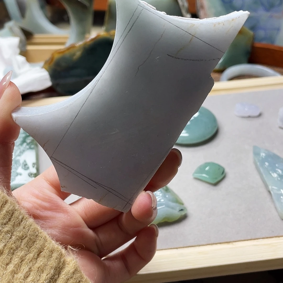 翡翠裸石料子不包工