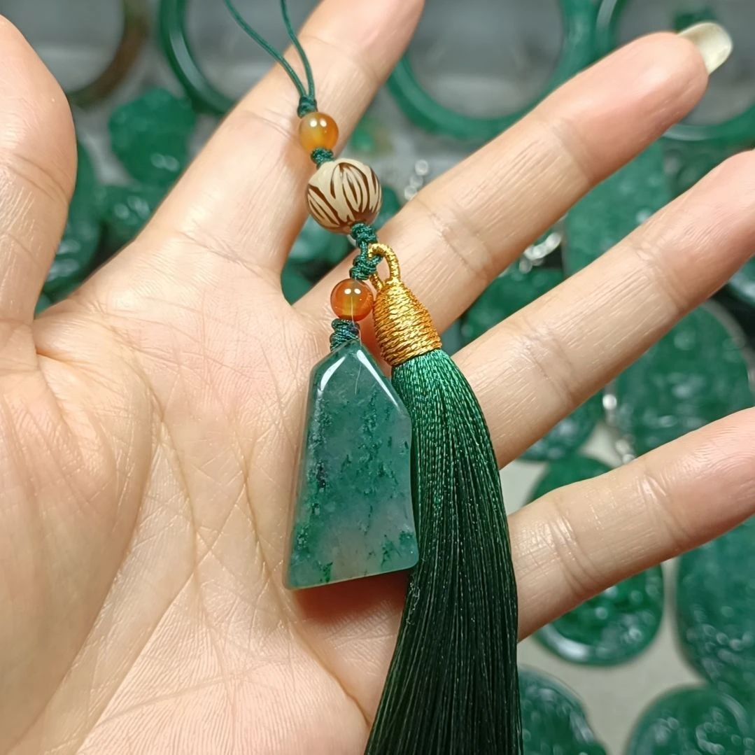 独山玉未镶嵌手链
