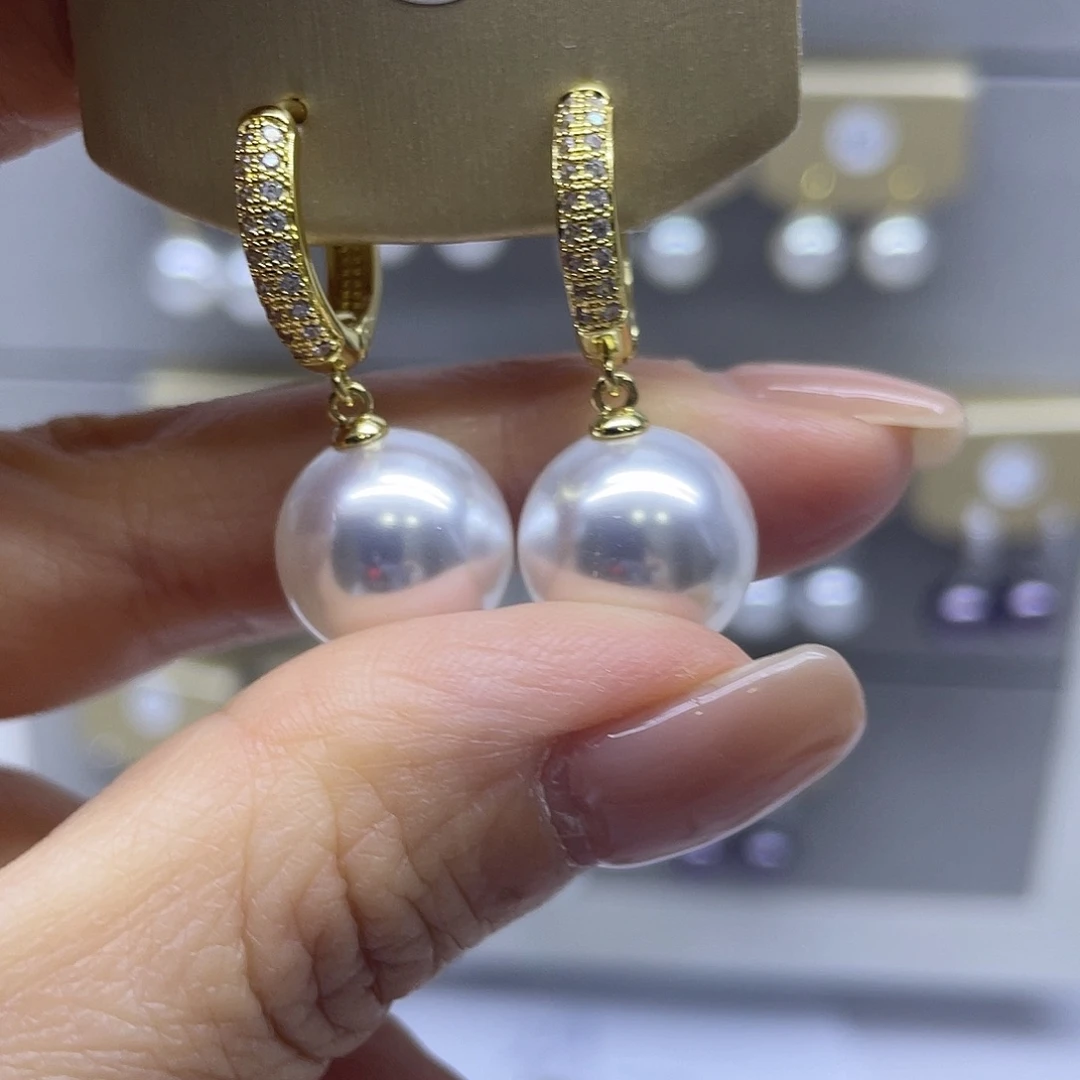 耳饰未镶嵌淡水珍珠