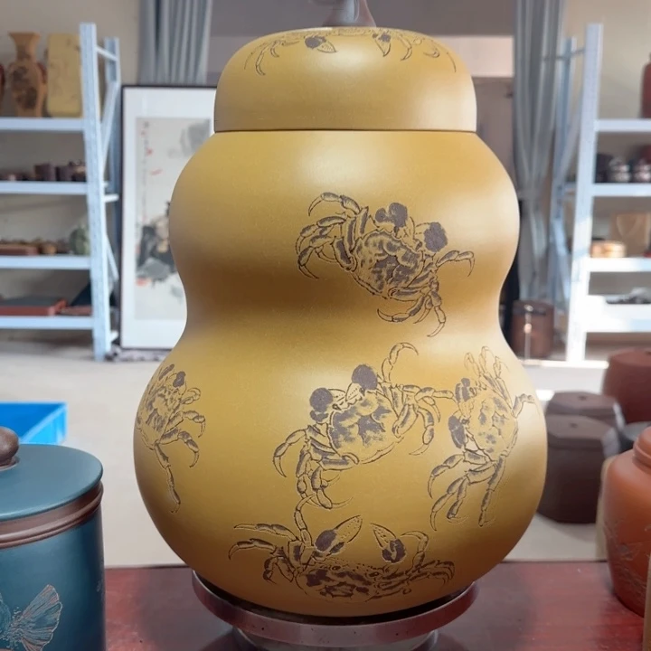 紫砂茶叶罐。。。。。。。。。。。