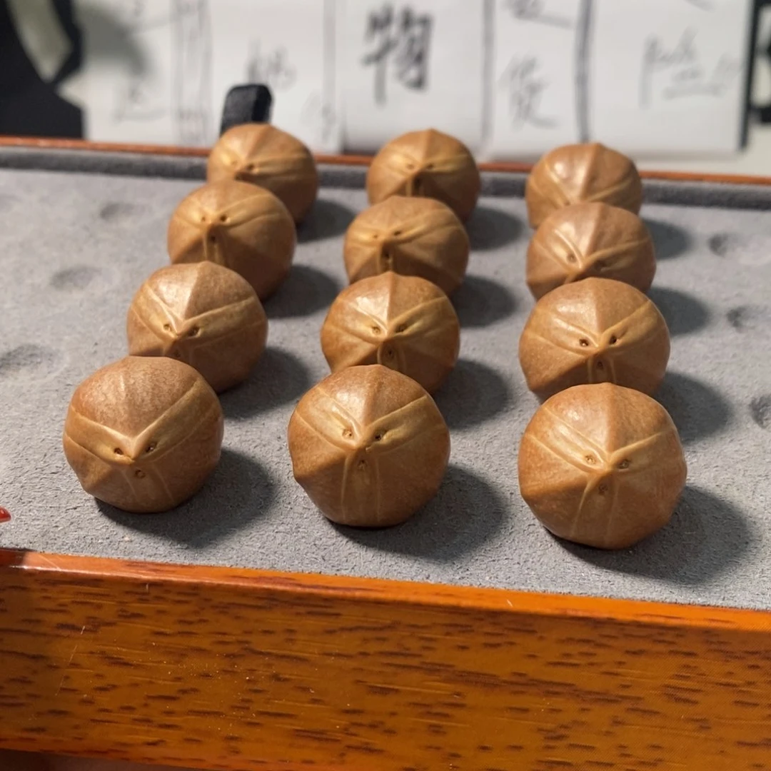 橄榄核手串1202精品头货铁核12颗+鬼脸