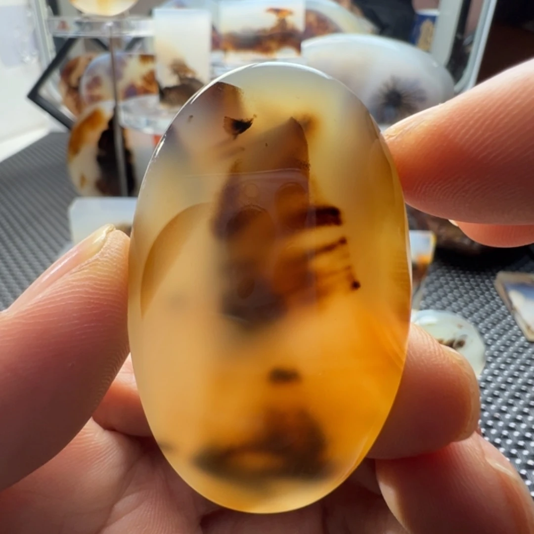 未镶嵌玛瑙/玉髓珠宝奇石