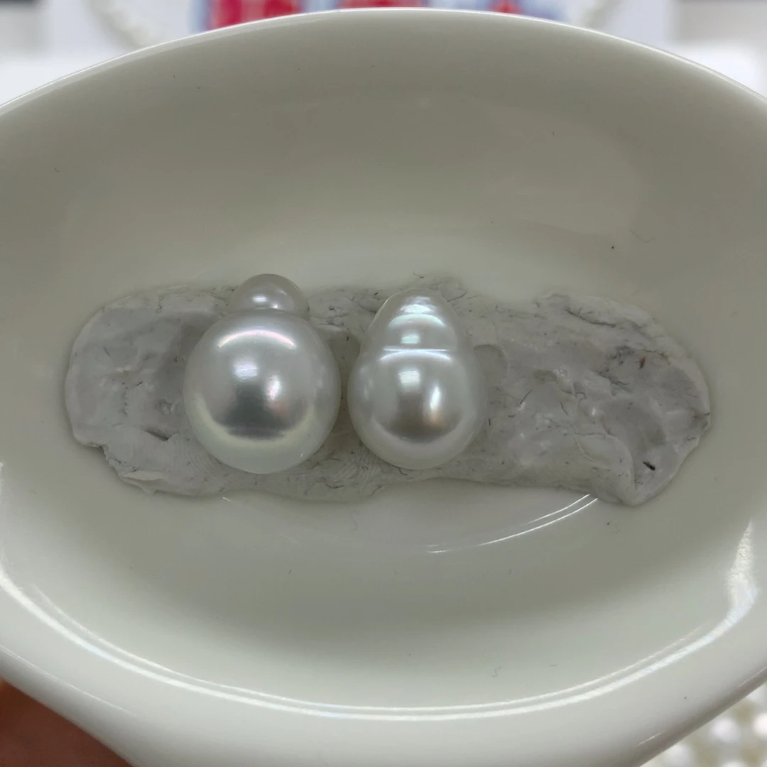 裸珠未镶嵌海水珍珠10-12
