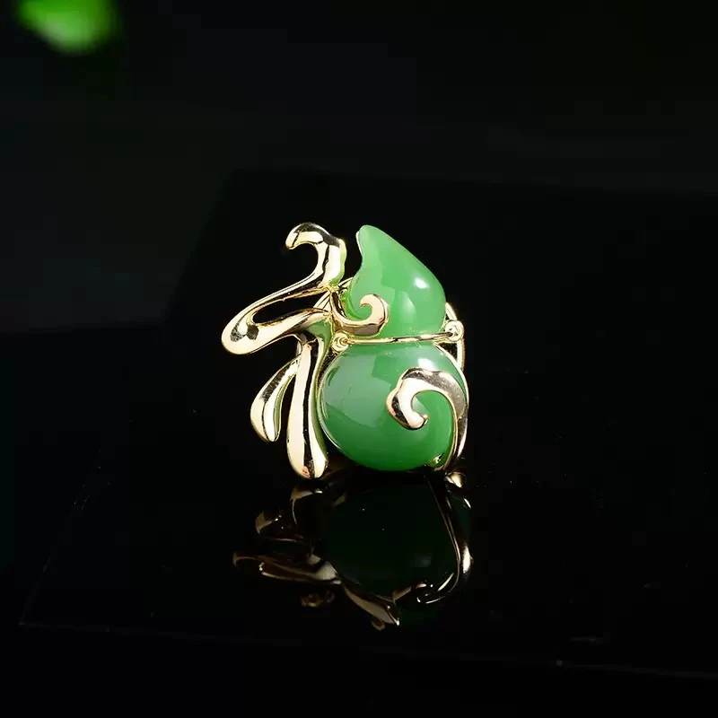 磁铁胸针 5637 福气葫芦 西装小裙子领花胸花配饰无痕磁吸胸针