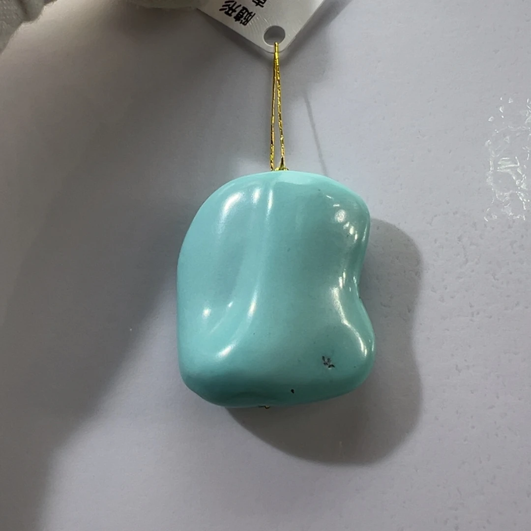 绿松石未镶嵌挂件