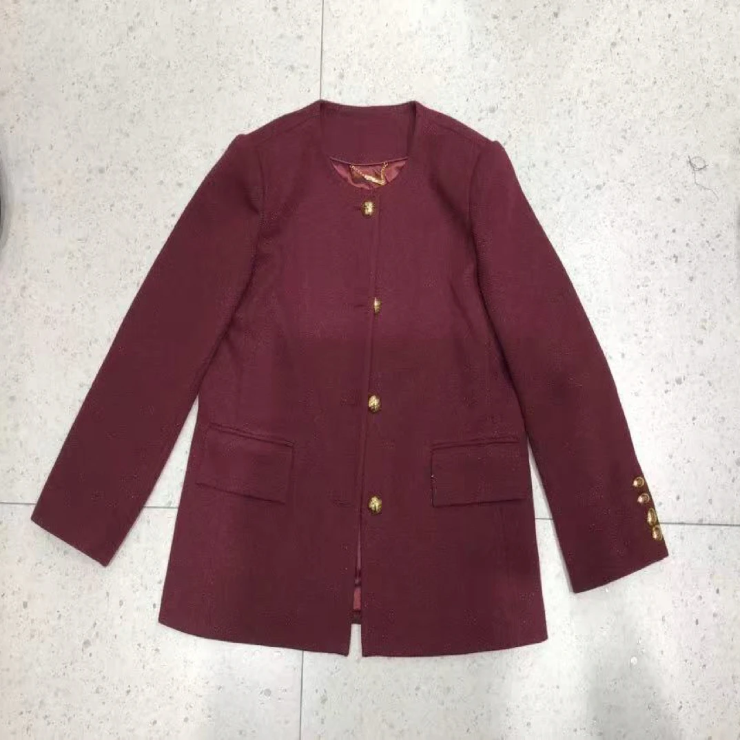 【BAI】秋冬季时尚气质百搭百搭外套91122