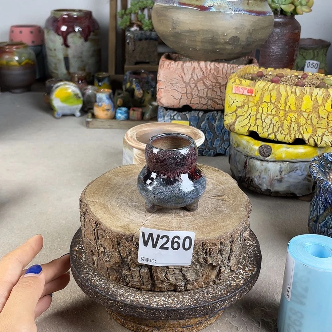 开播福利 陶瓷花盆 默认微次