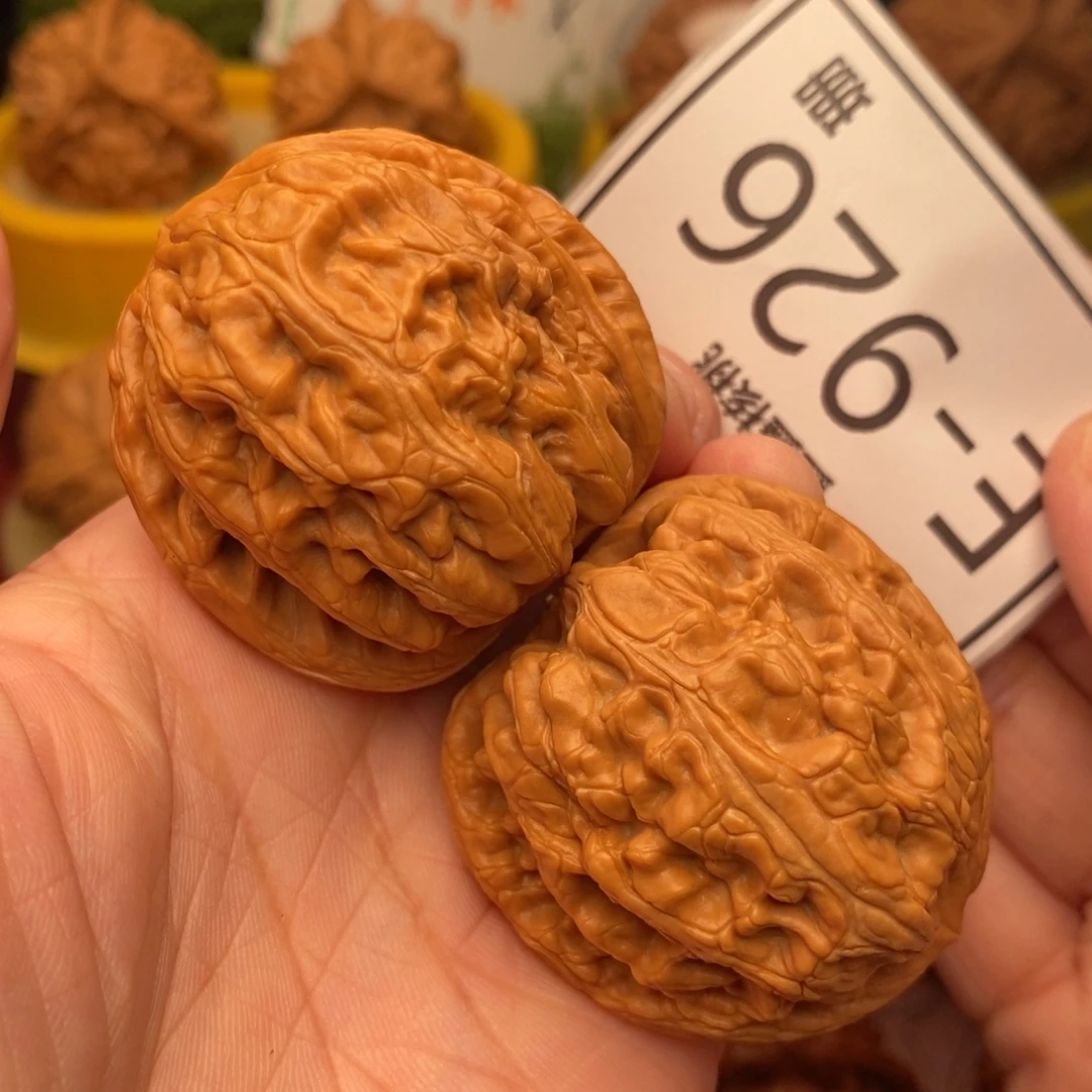 把件文玩核桃红锦鲤43