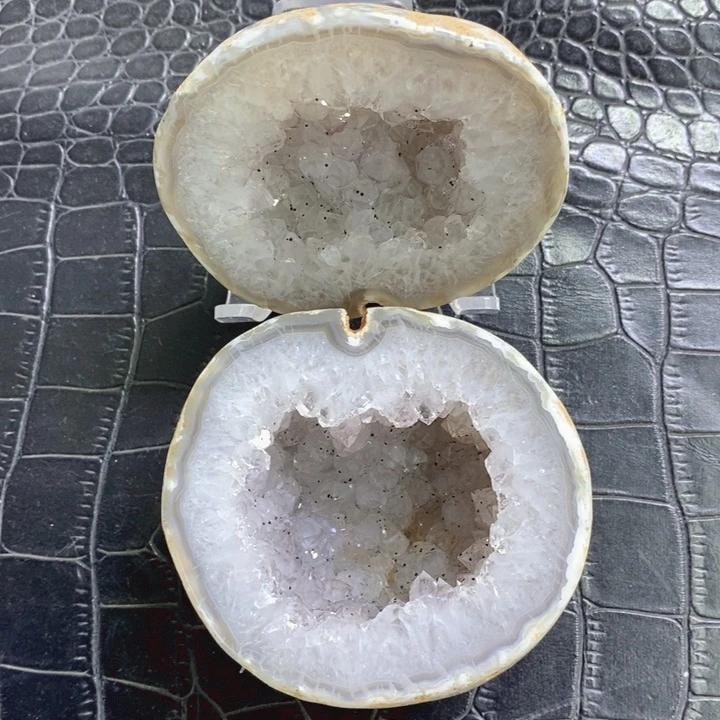 未镶嵌珠宝半成品紫晶彩晶盆