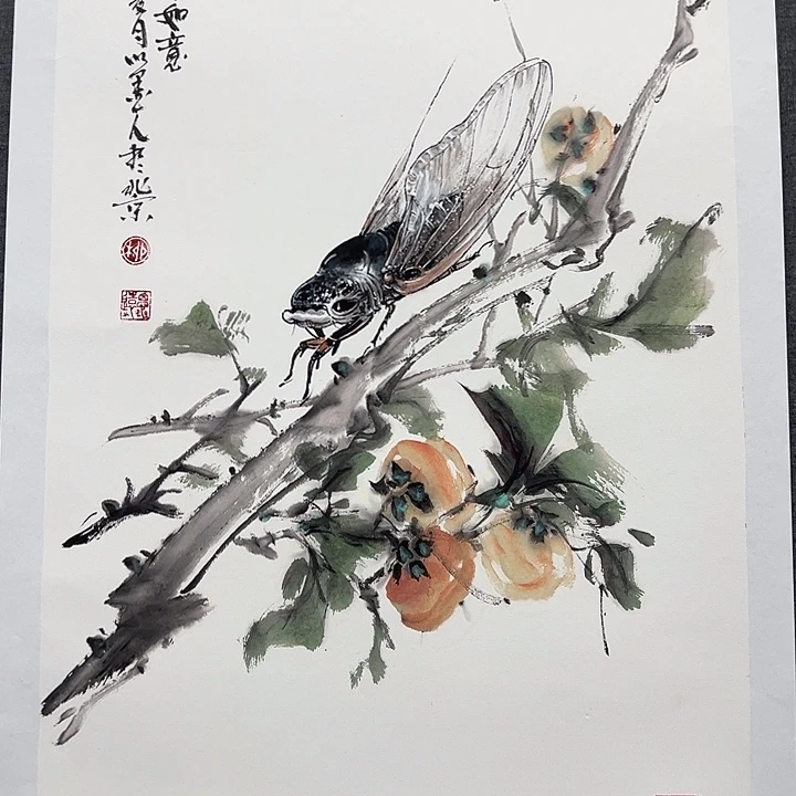 国画书画作品多次