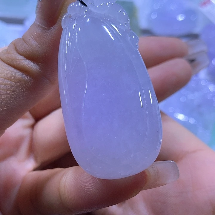 颈饰未镶嵌翡翠天然翡翠A货吊坠