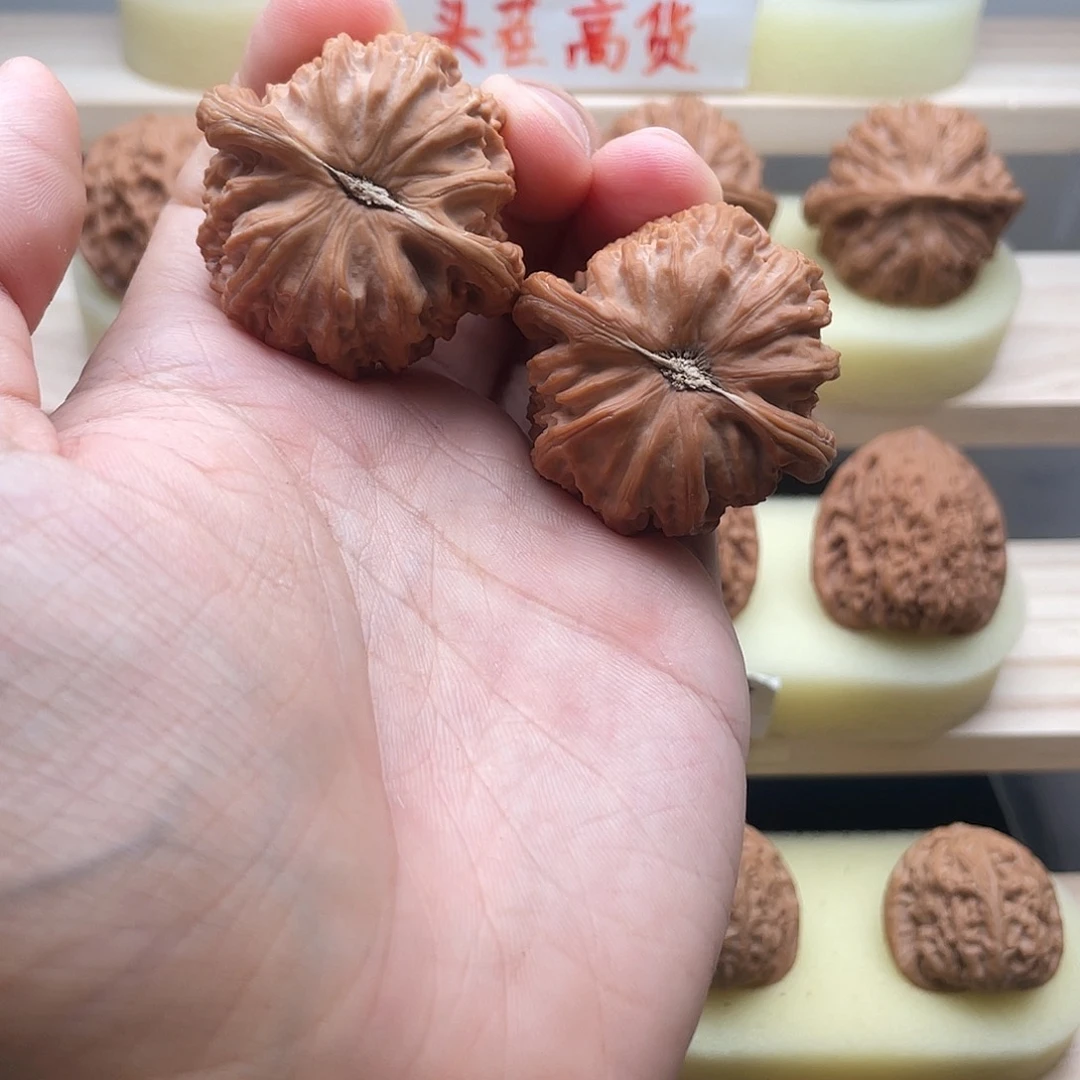 吊坠文玩核桃40全品白狮子