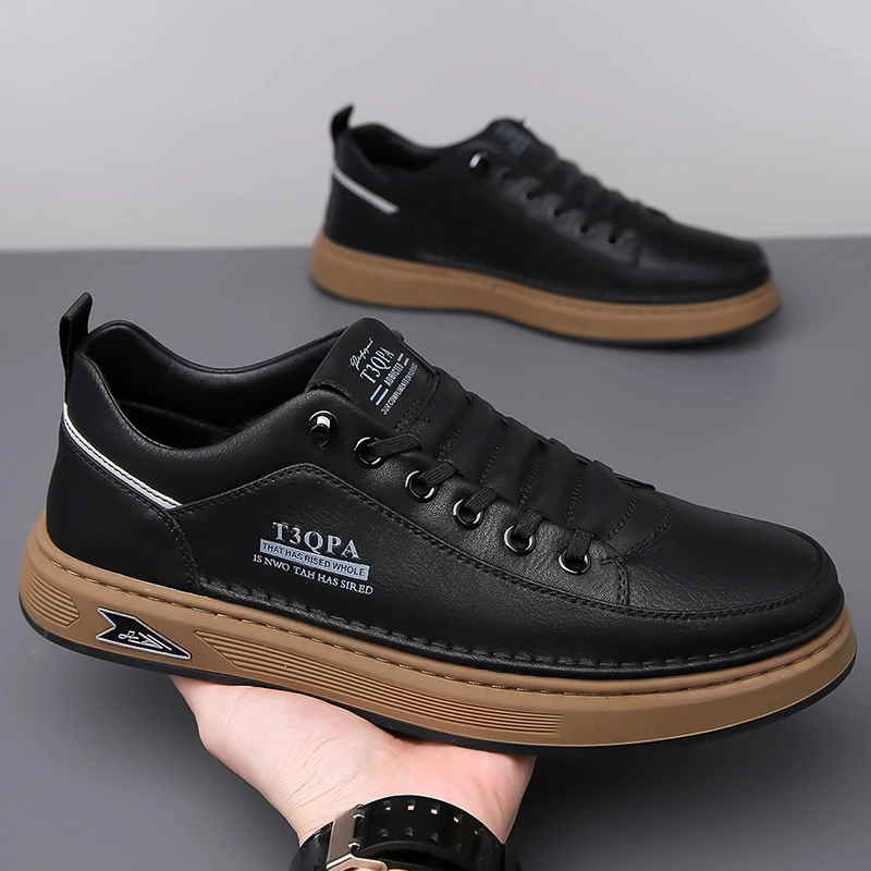 【专柜热卖】男式休闲鞋子开车鞋透气一脚蹬软底软面潮鞋板鞋男款