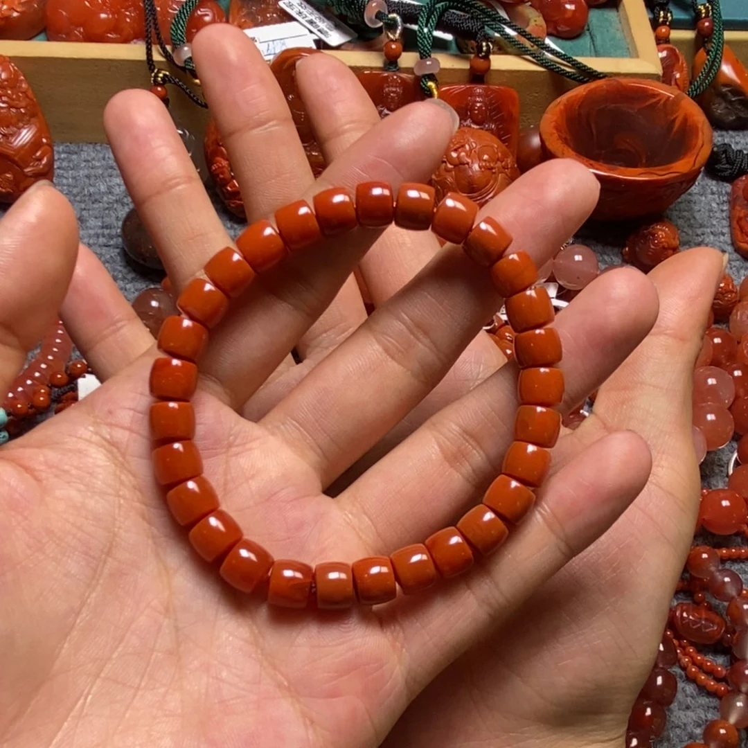 手串未镶嵌南红玛瑙7+mm
