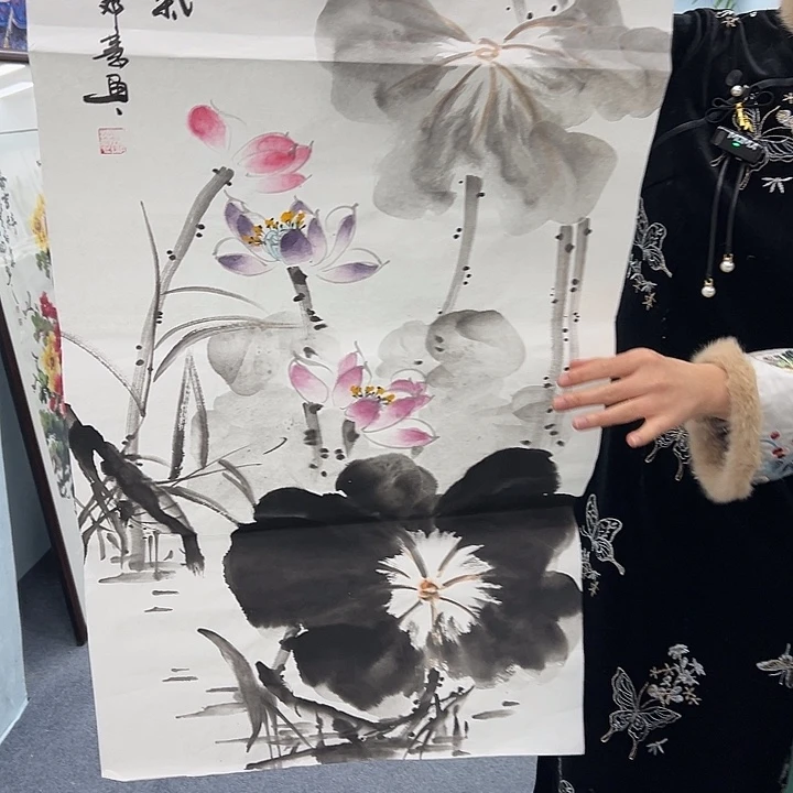 国画手绘国画大捡漏！
