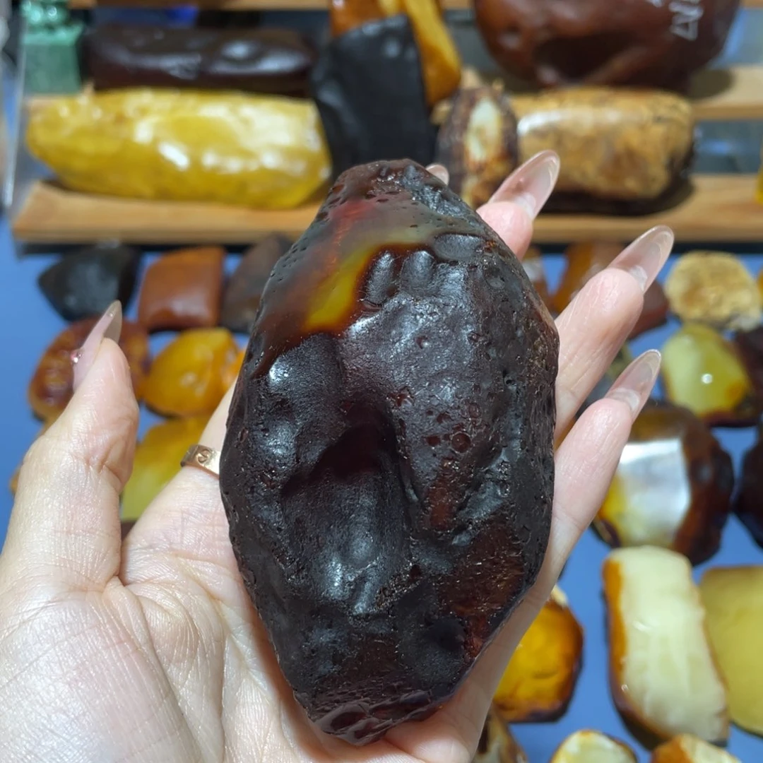 酷***迪定制琥珀未镶嵌原石波罗的海琥珀蜜蜡