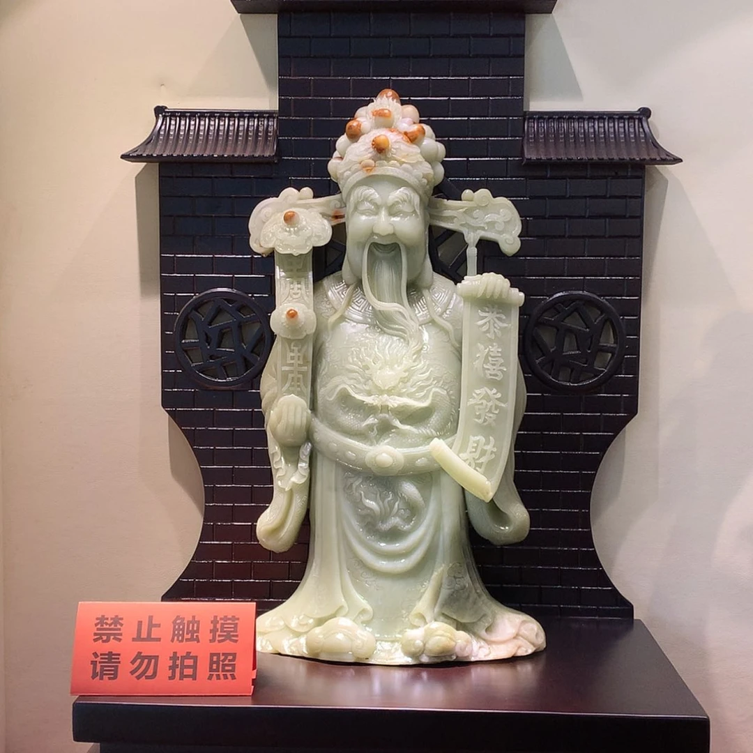 【闪购商品】蛇纹石玉未镶嵌摆件