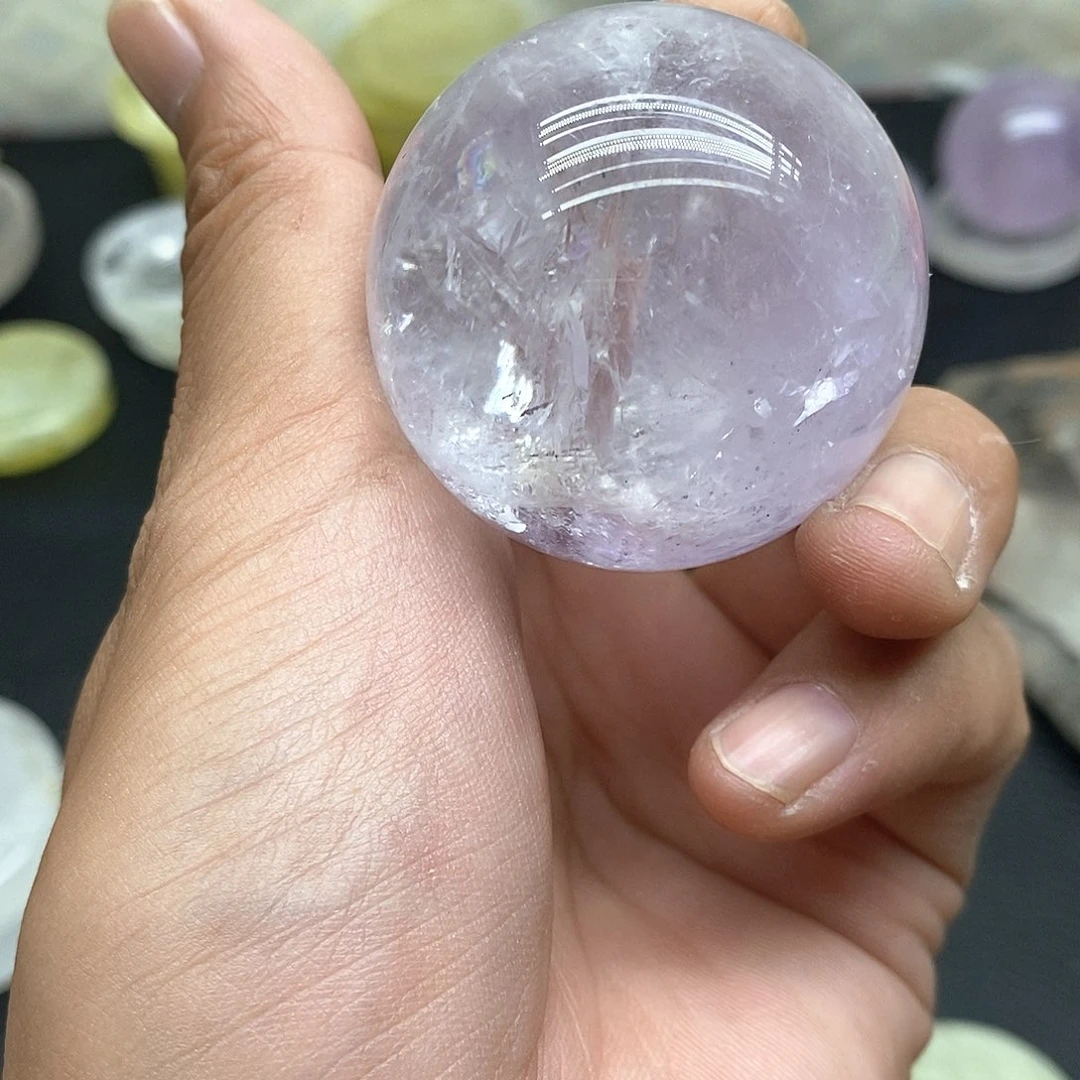 珠宝半成品水晶未镶嵌50水晶石