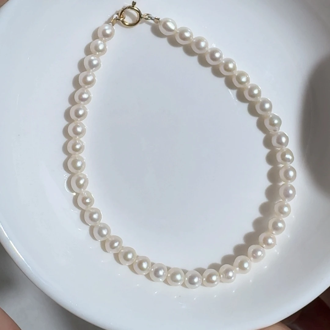 未镶嵌淡水珍珠手链