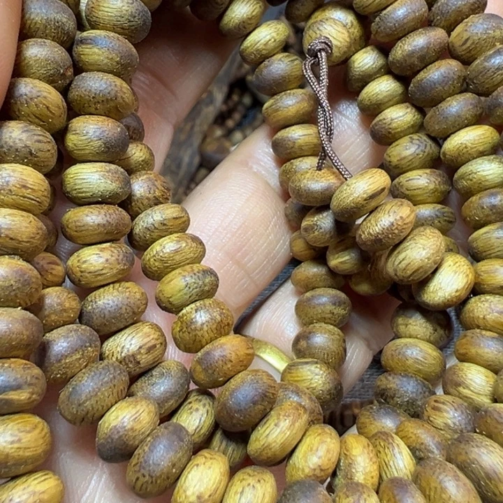 沉香沉香碎屑老料陆河0.8算盘珠22克