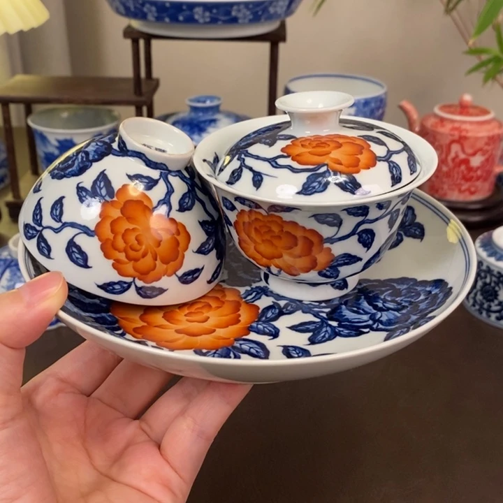 景德镇陶瓷手工手绘