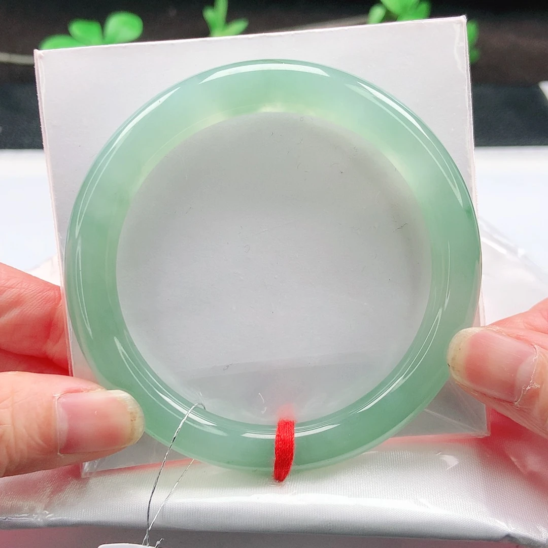 未镶嵌手镯翡翠59.5圆条