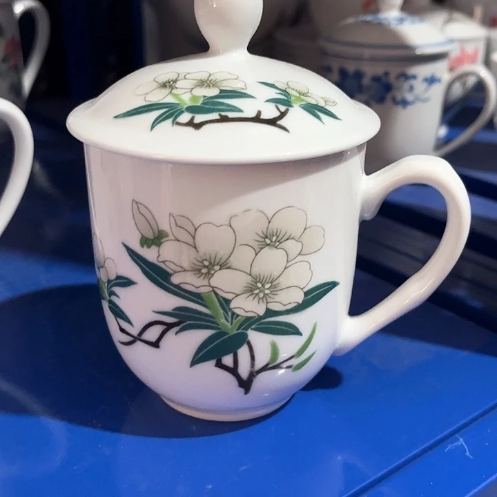 杯官窑釉下五彩陶瓷