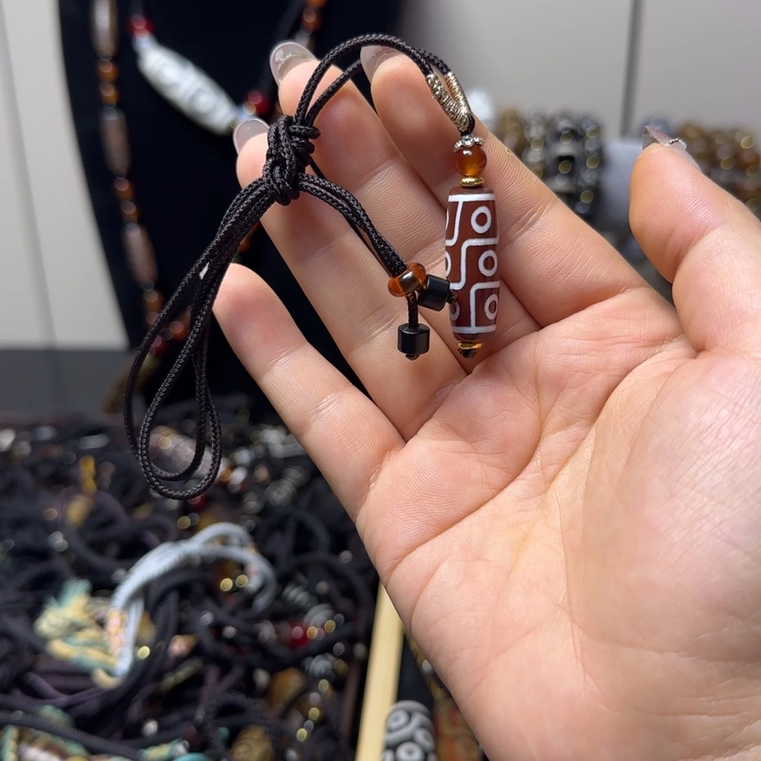 玛瑙/玉髓合金颈饰