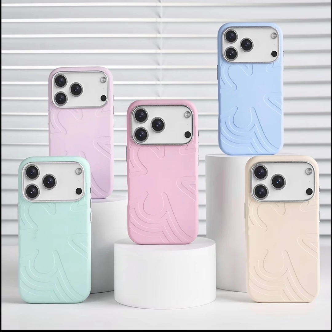 花漾液态硅胶磁吸适用苹果iPhone17ProMax/13手机壳防摔AI相机键