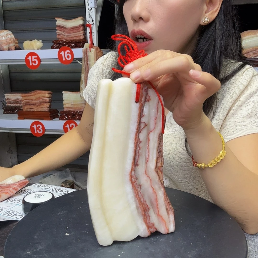 石材广西天然猪肉石头