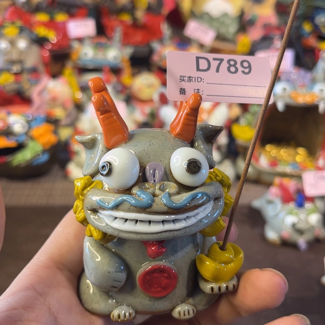 泥塑纯手工茶宠摆件