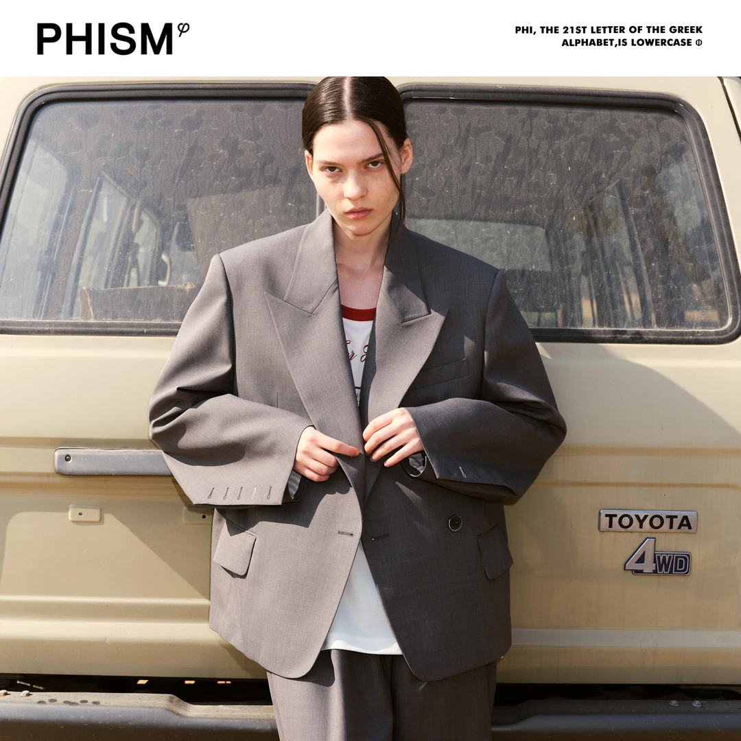PHISM/PHISM新款时尚廓形西服气质西装外套女874J04
