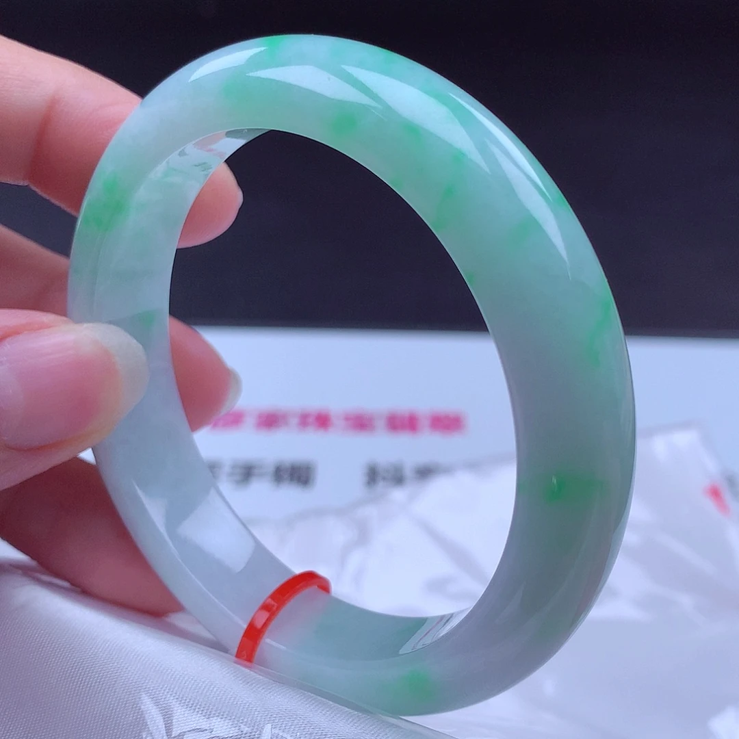 翡翠未镶嵌手镯手镯100002