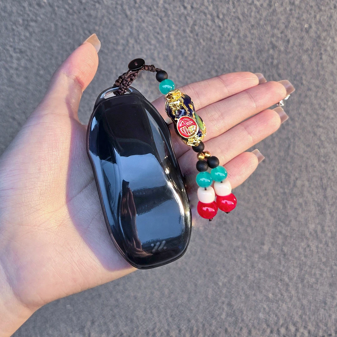 智己LS7/L7钥匙套专用25焕新版Ultra透明保护壳23/24个性扣男女士