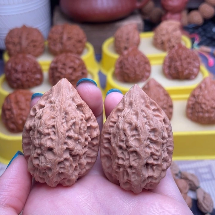 吊坠文玩核桃沈鸡35