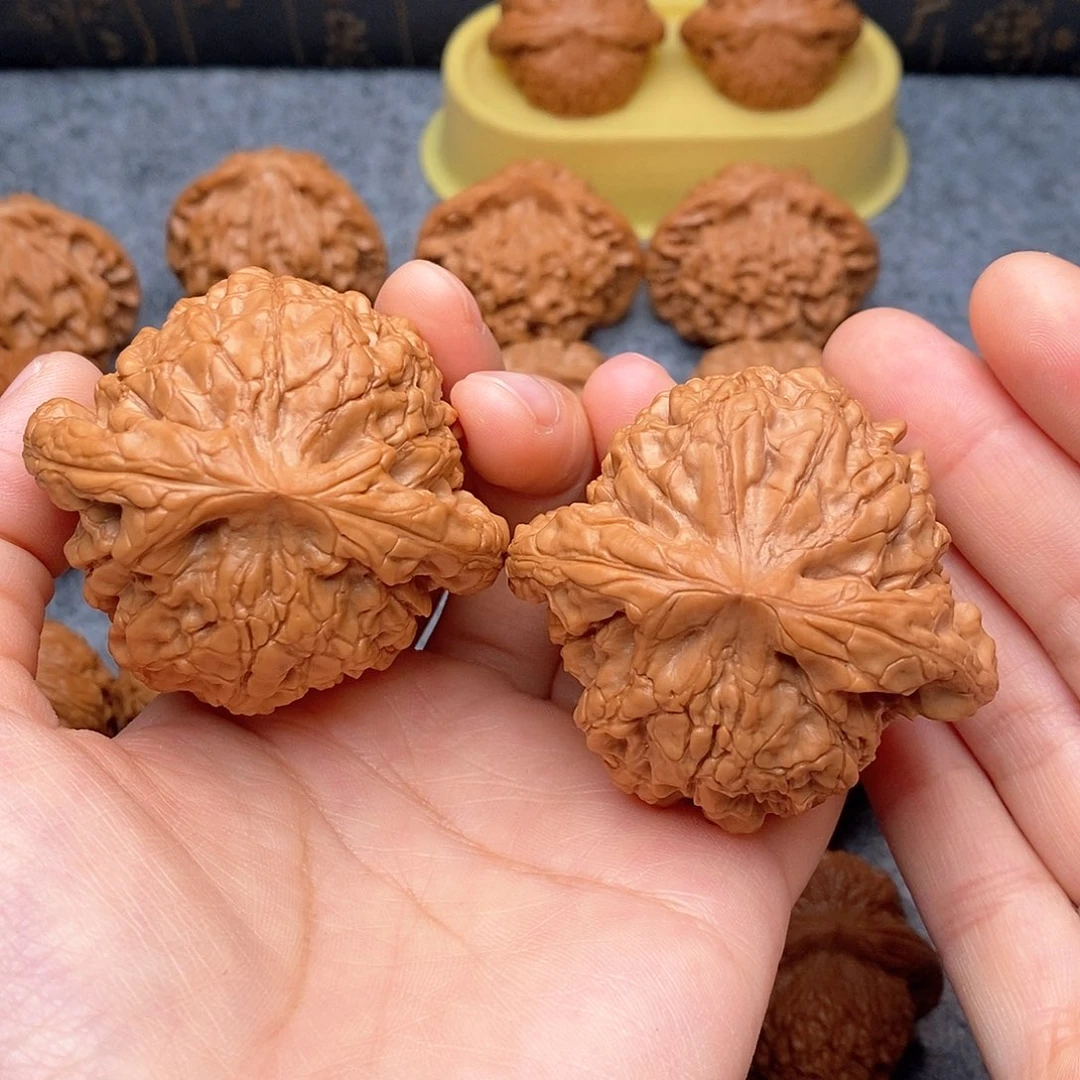 文玩核桃把件龙鼎54全品