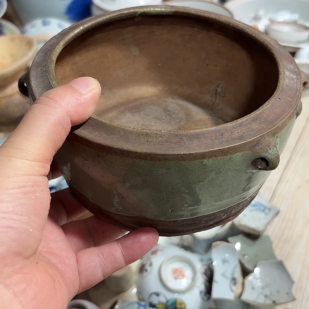 阿***泰瓷片青花瓷片标本，顺丰包邮