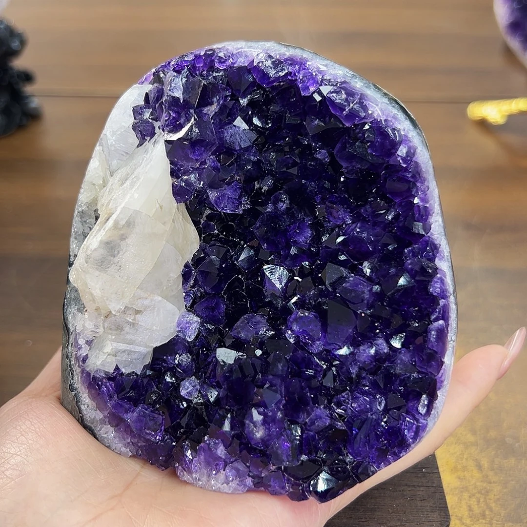 紫晶摆件未镶嵌晶体