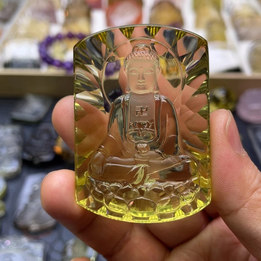 水晶颈饰未镶嵌定制